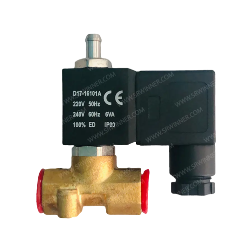 โซลินอยด์วาล์วทองเหลือง (3/2) ขนาด 1/4 นิ้ว [ Brass Solenoid Valve ]